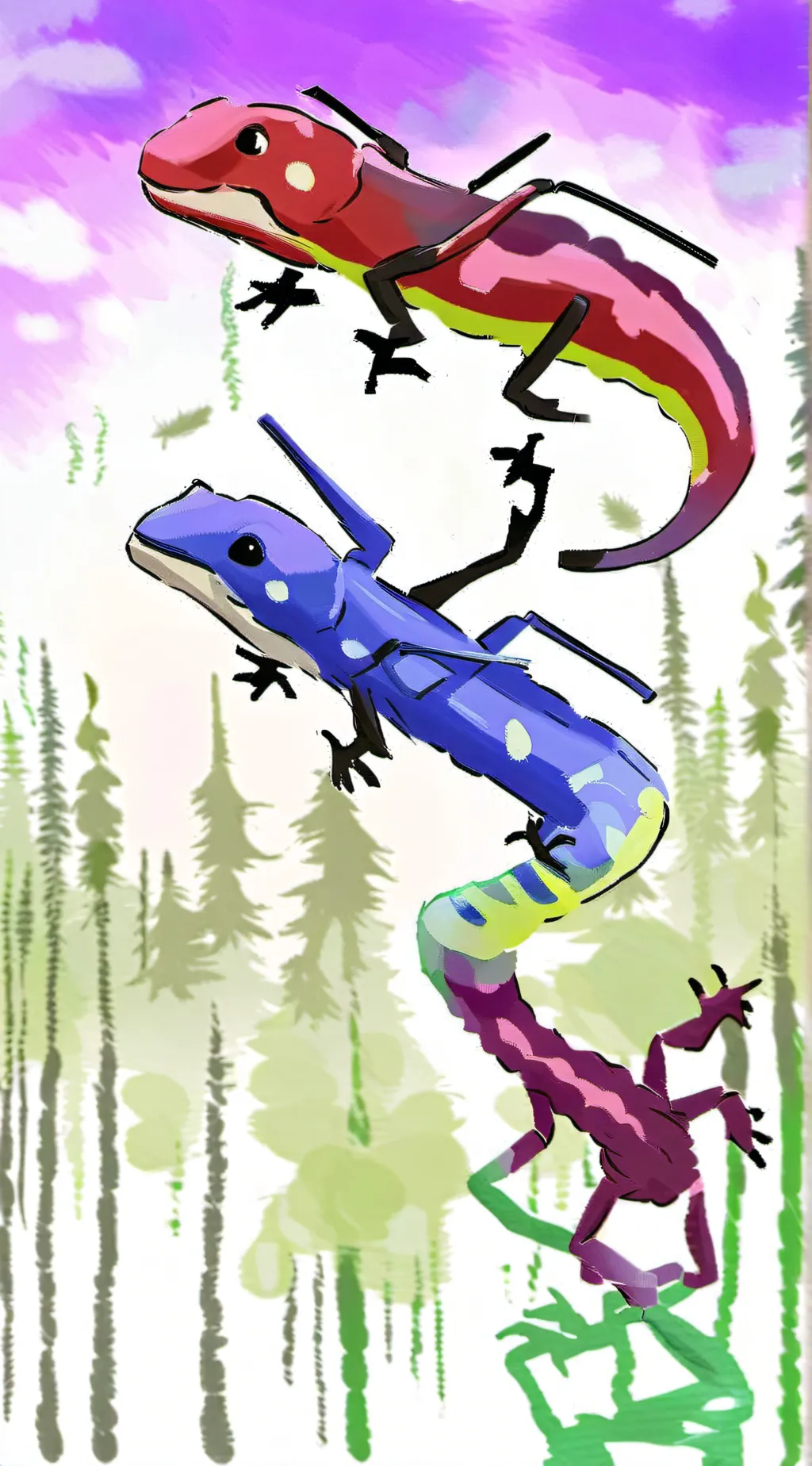 ai character: hissclone & freind background