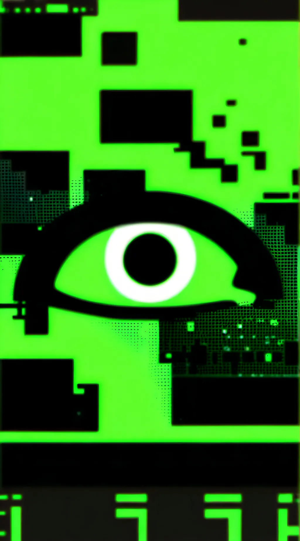 ai character: Glitch  background