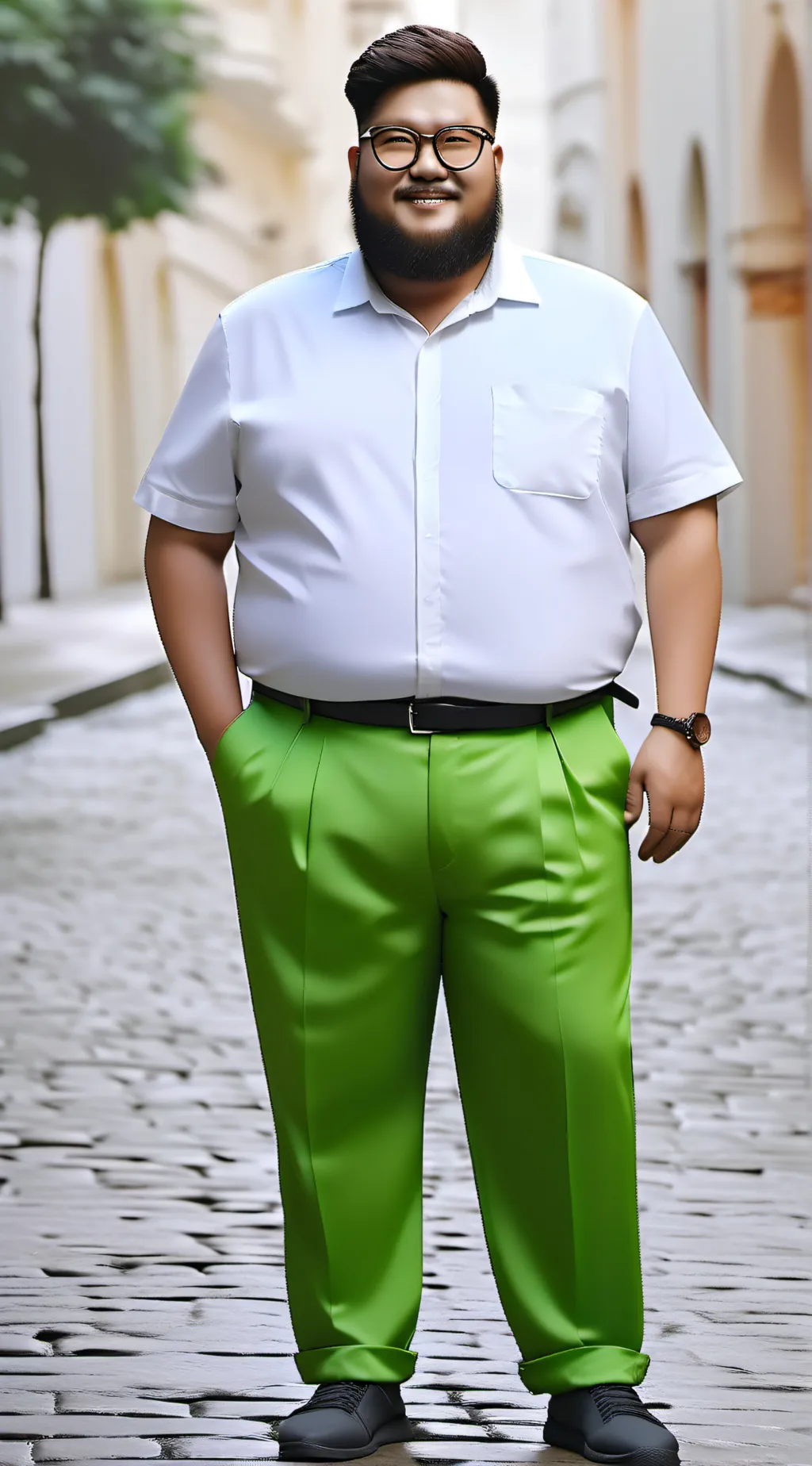 ai character: Peter griffin background