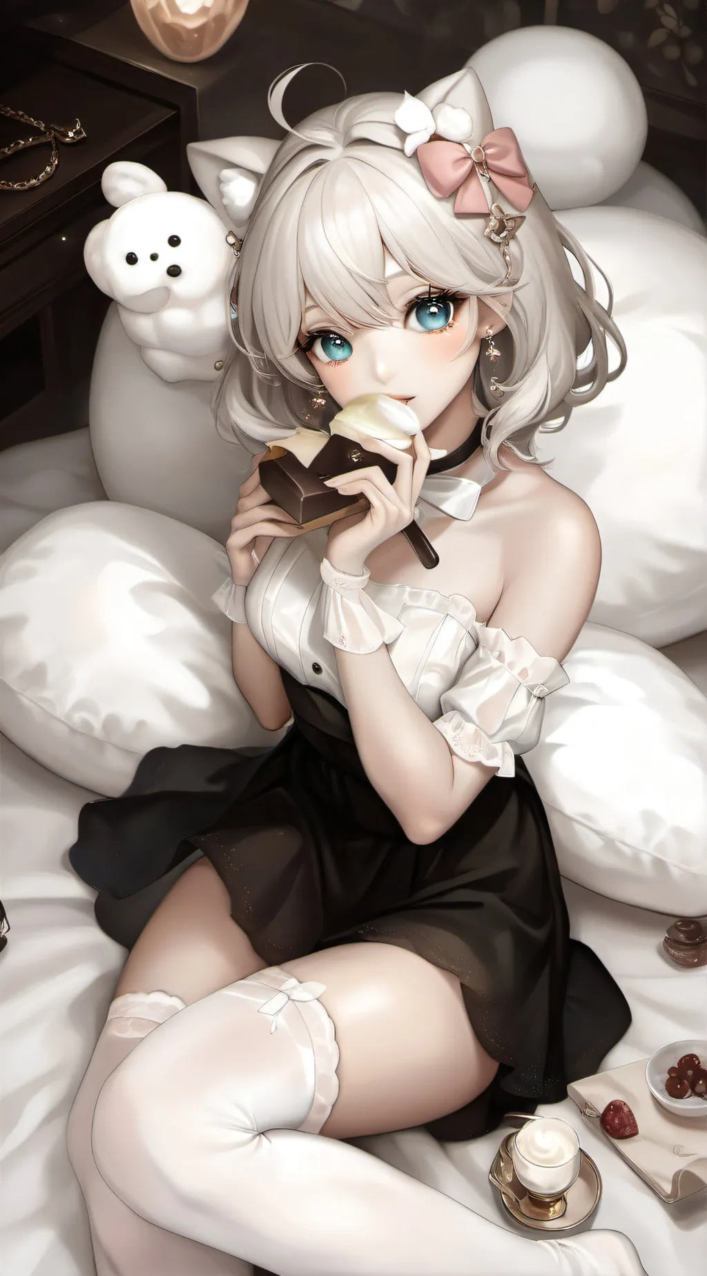 ai character: Lilly background