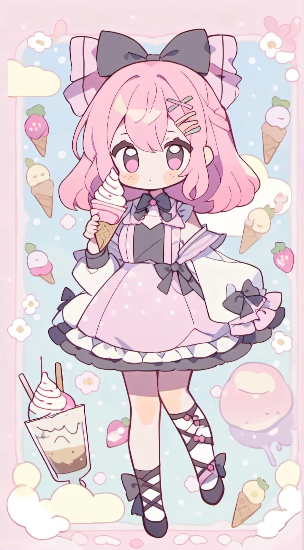 ai character: Mha rly has beef background