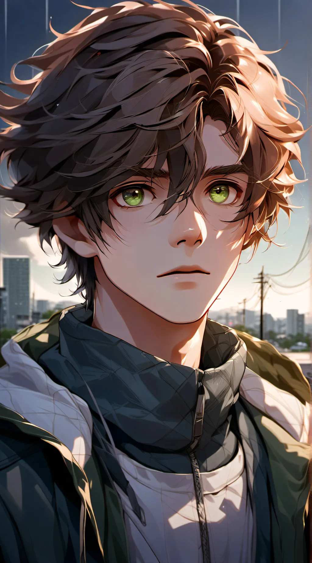 ai character: Max~ 🍦 background