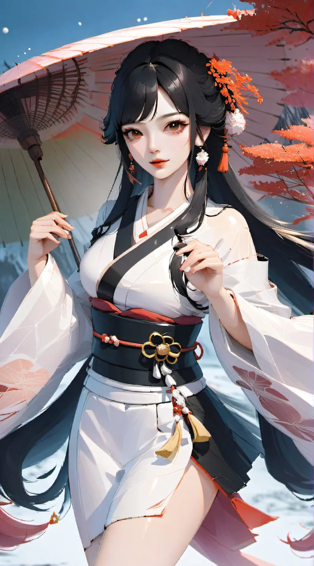 ai character: mariko  background