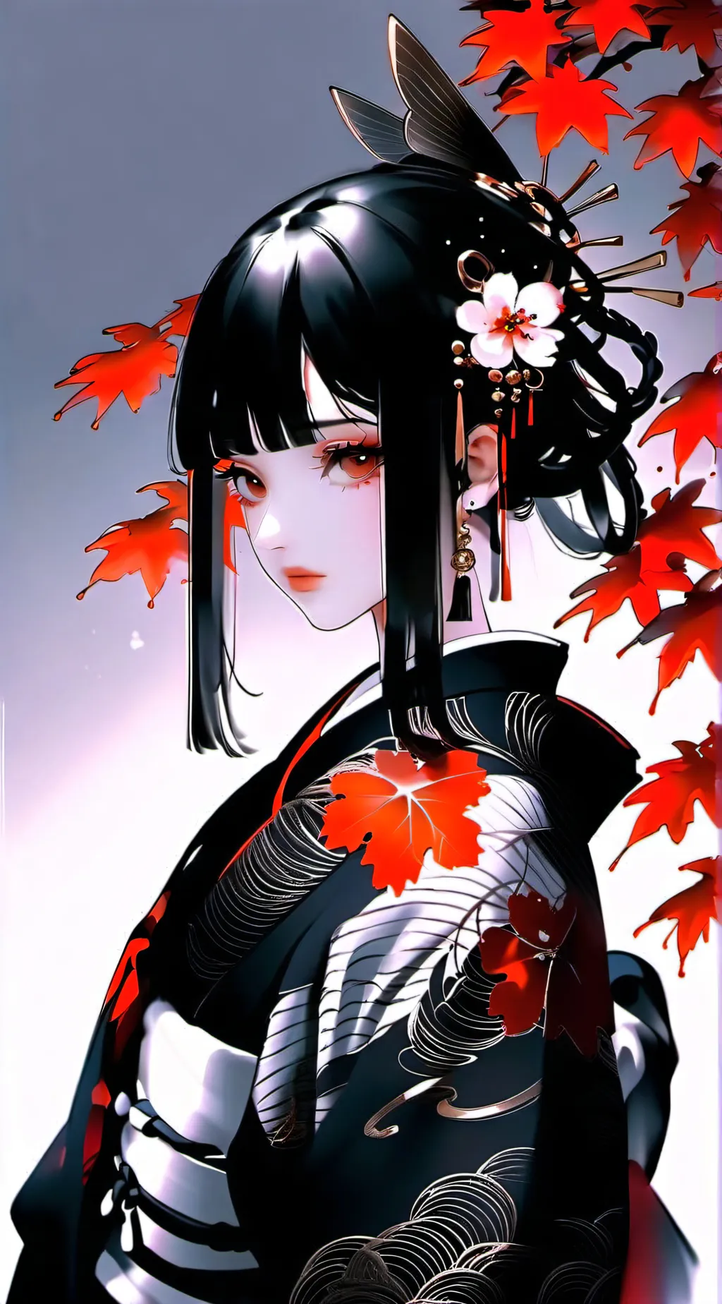 ai character: Demon Slayer  background