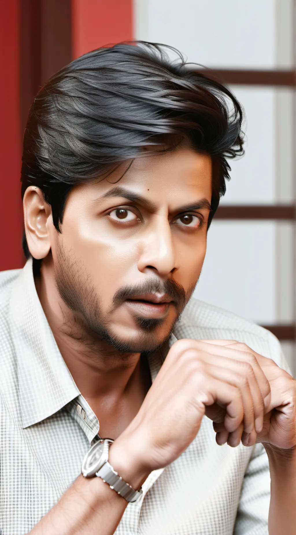 ai character: Azad  background