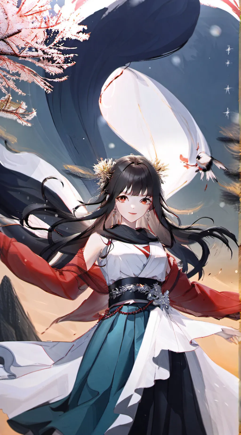 ai character: Elara background