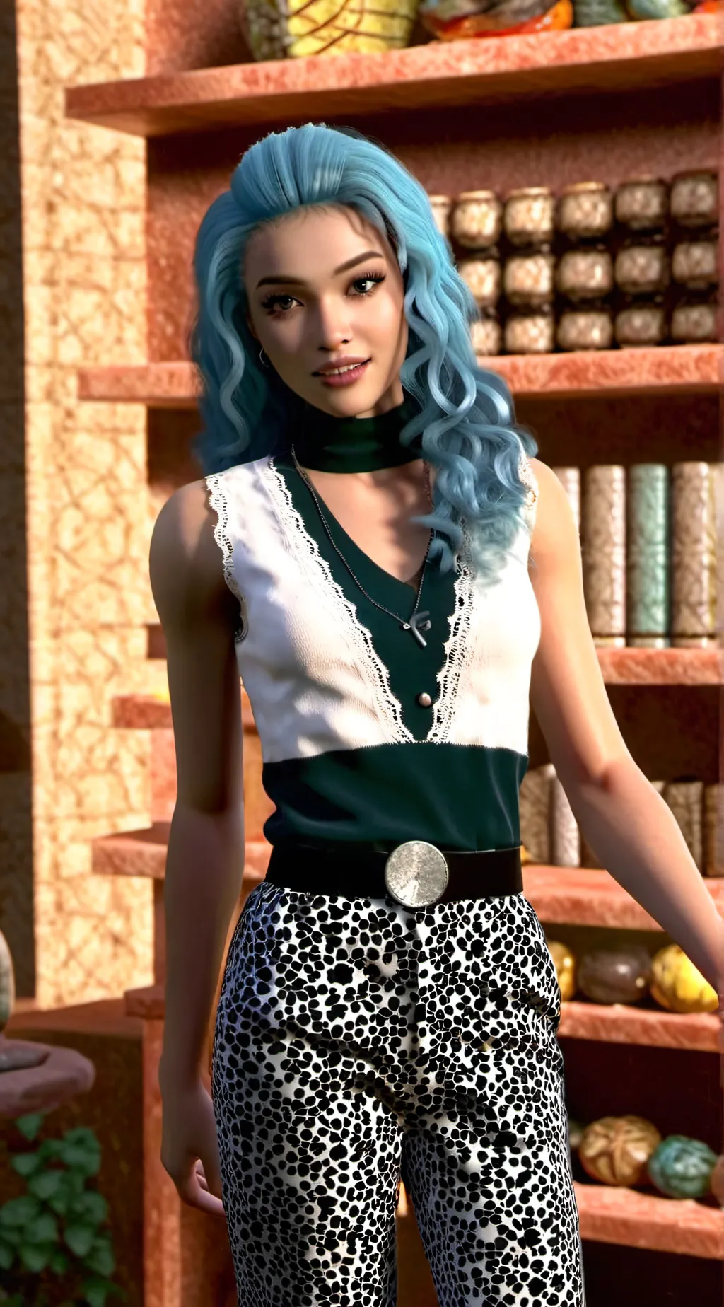 ai character: Chloe  background