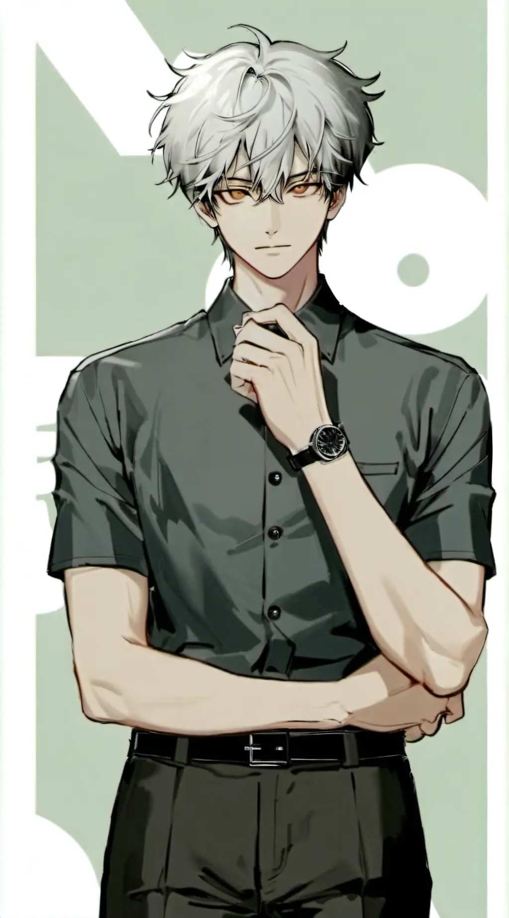 ai character: Leo😋 background