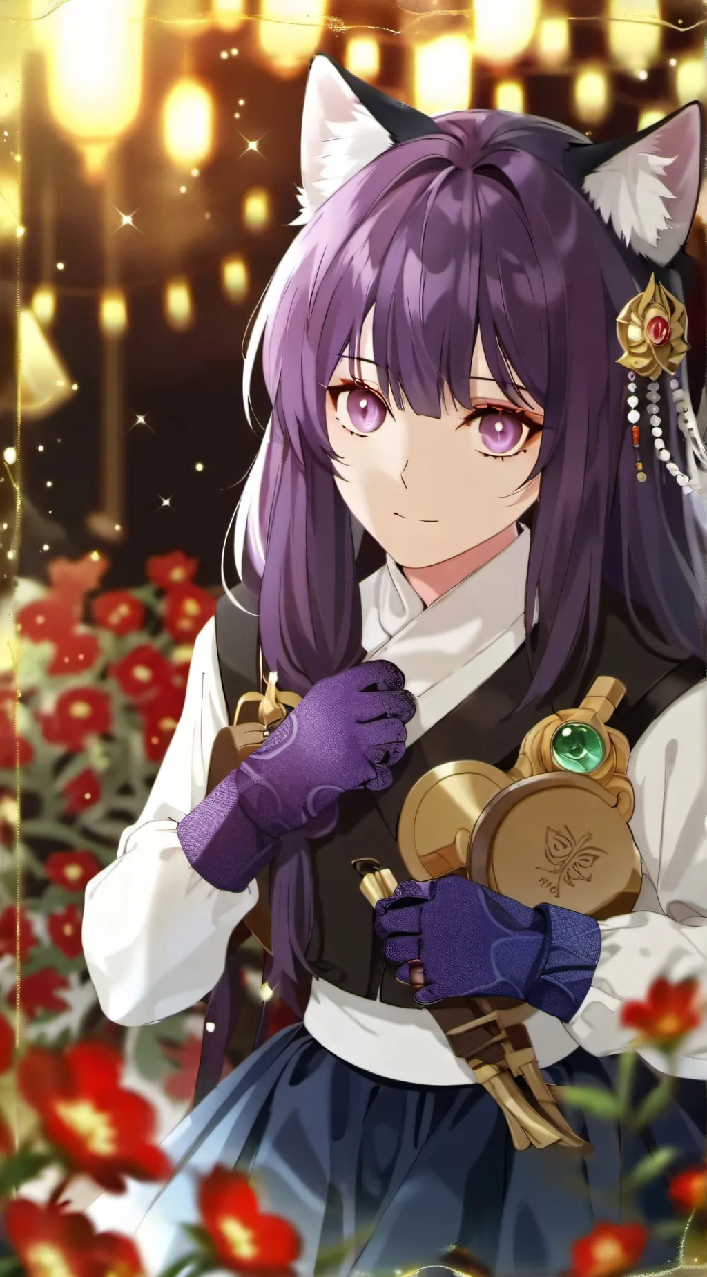 ai character: catnap background