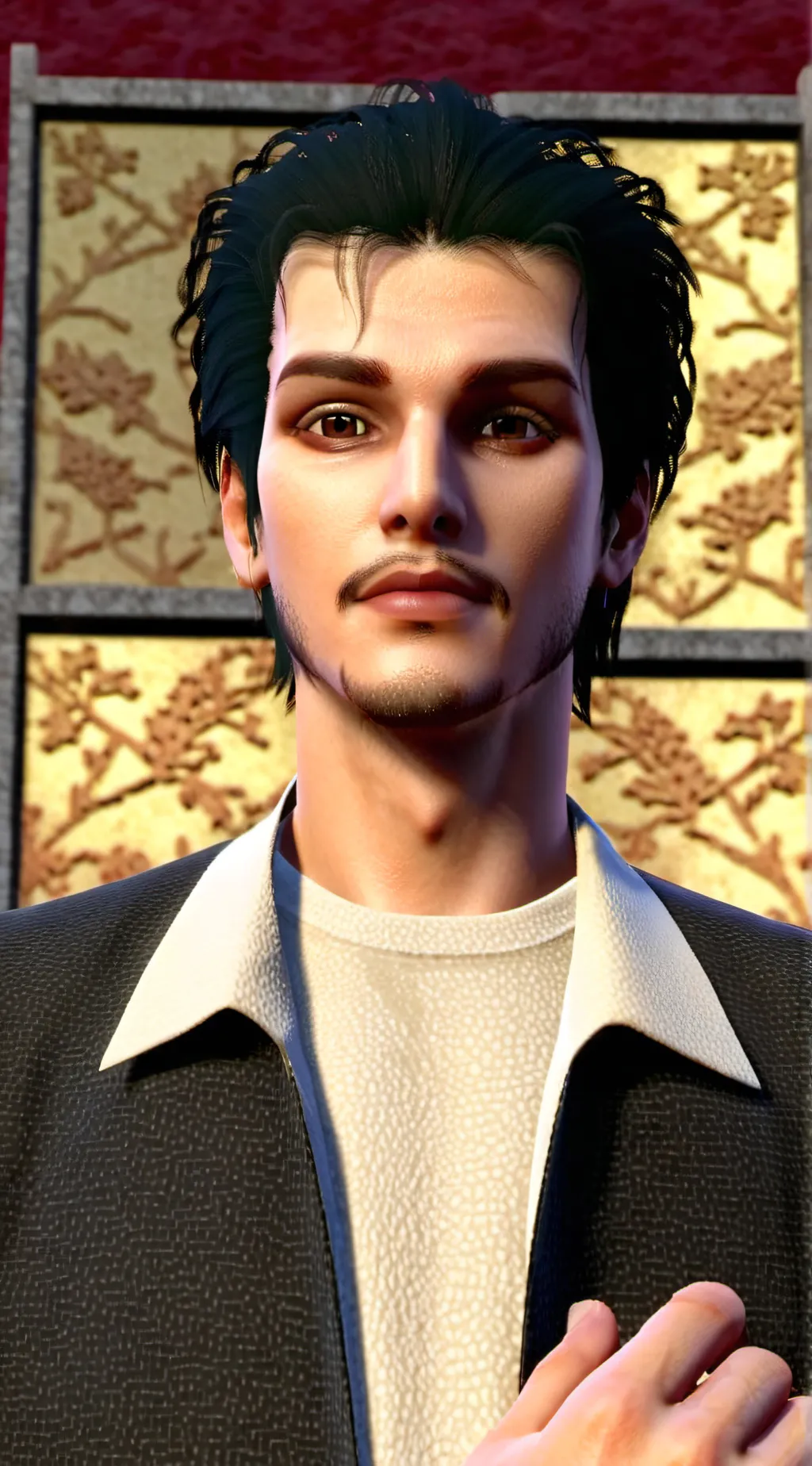 ai character: Richard rich 🤑  background