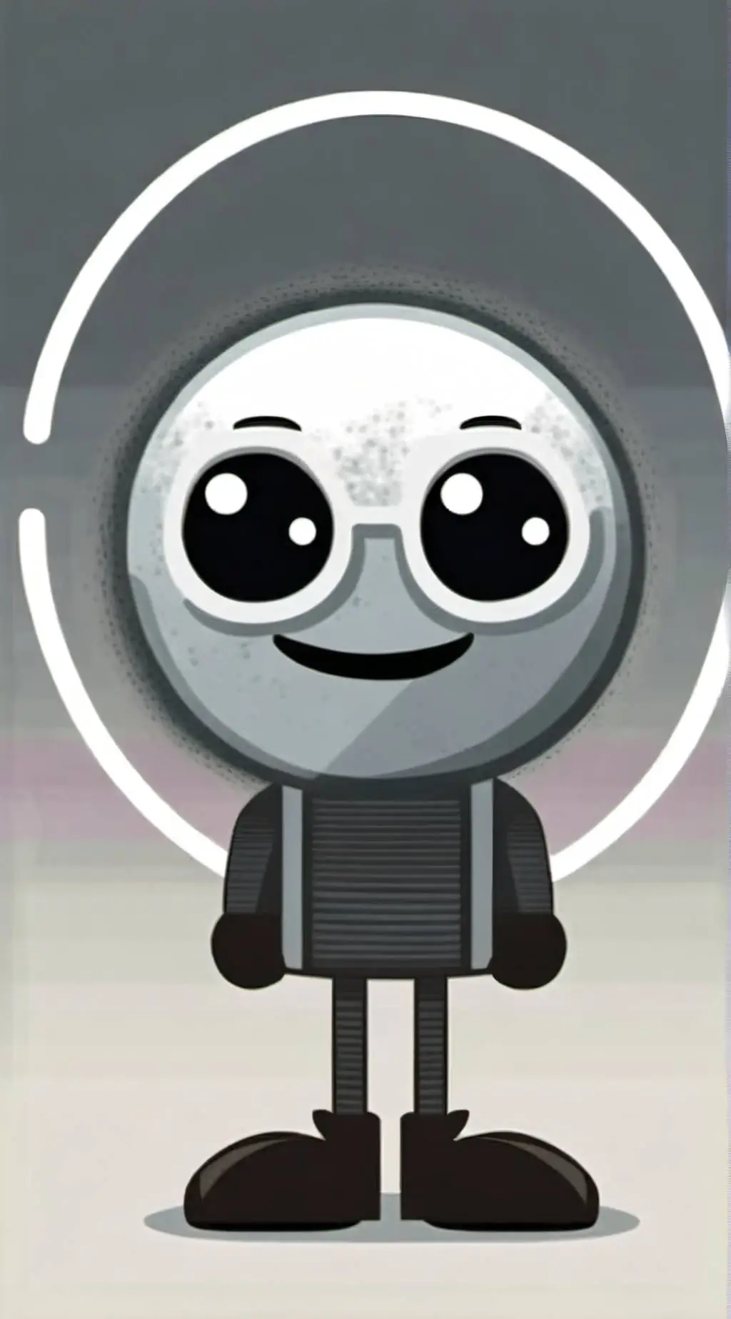 ai character: Nickel from BFDI background