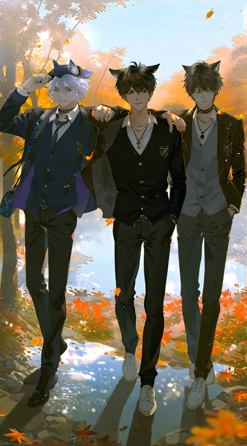 ai character: ꧁wolf high ꧂ background