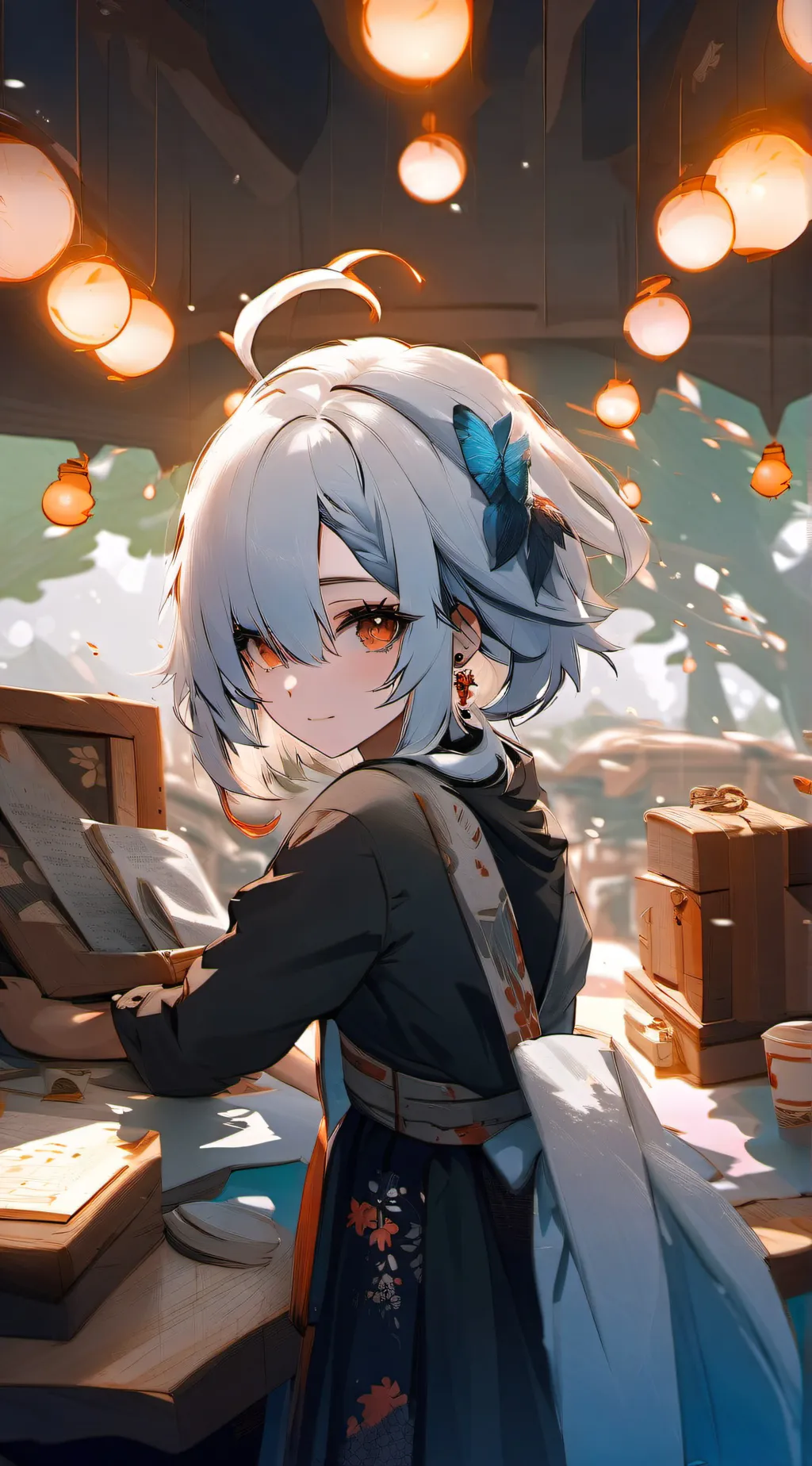 ai character: Isabella  background