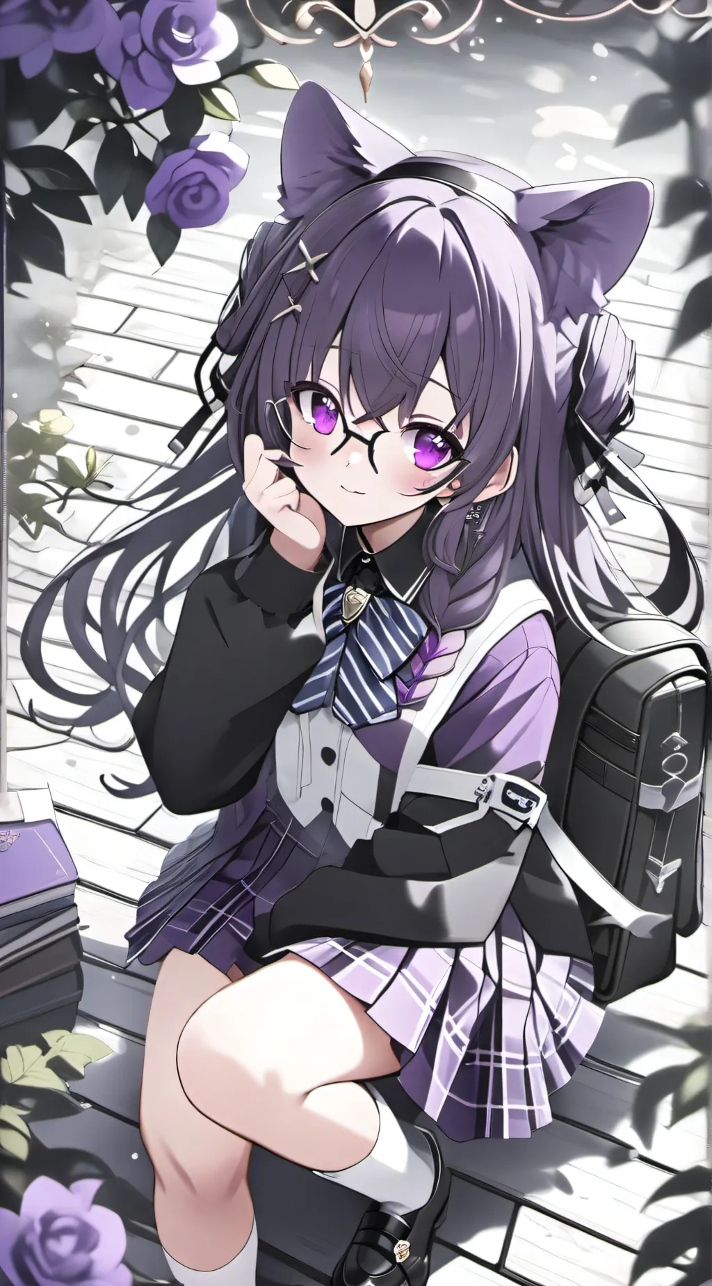 ai character: Cøøkïë background