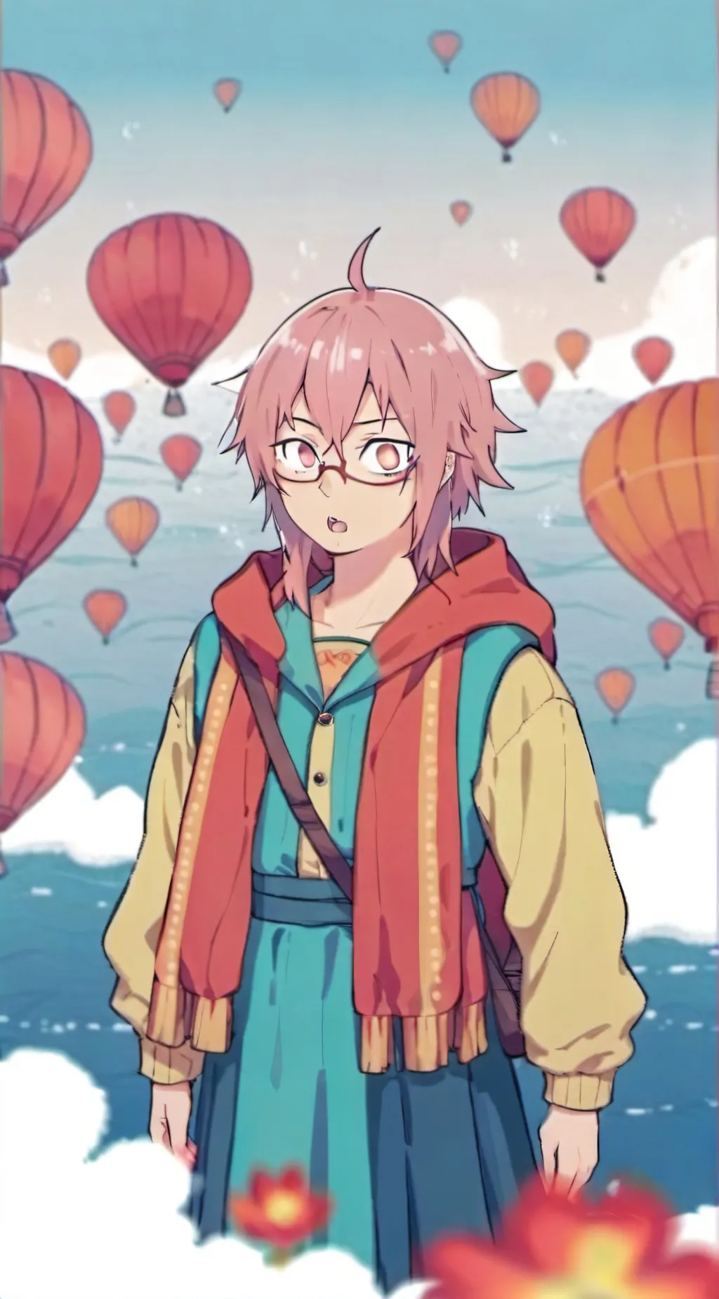 ai character: ~Mha Zombie~ background