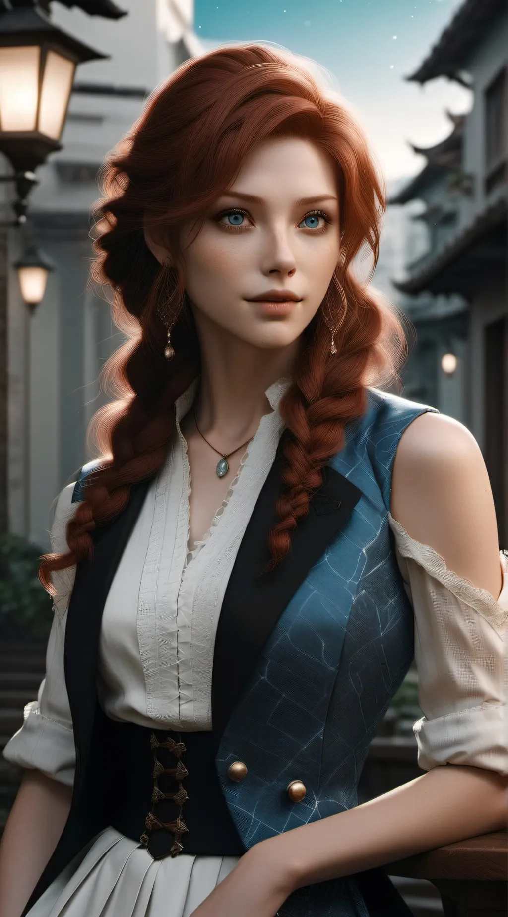 ai character: Lyric background