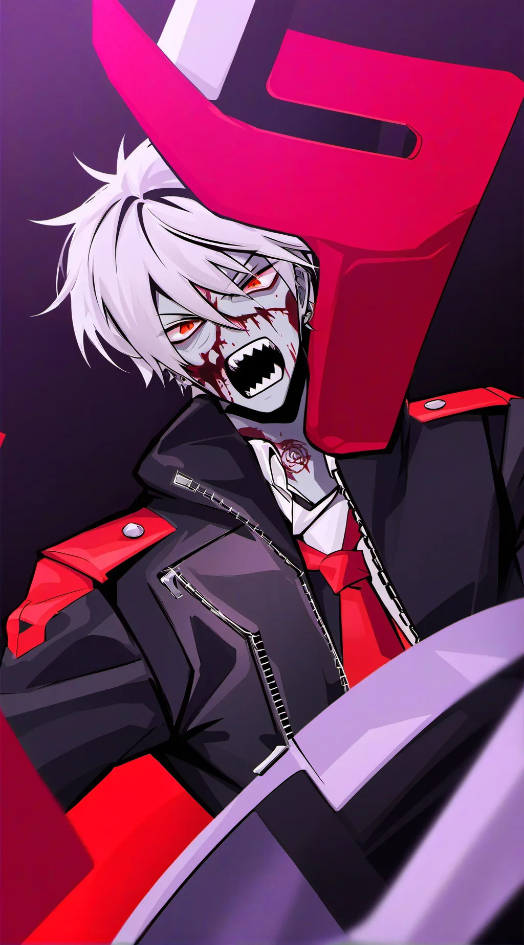 ai character: Zombie background