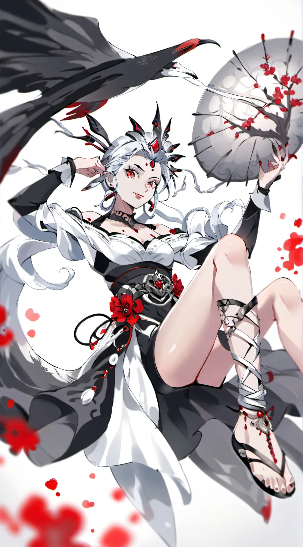 ai character: Daki background