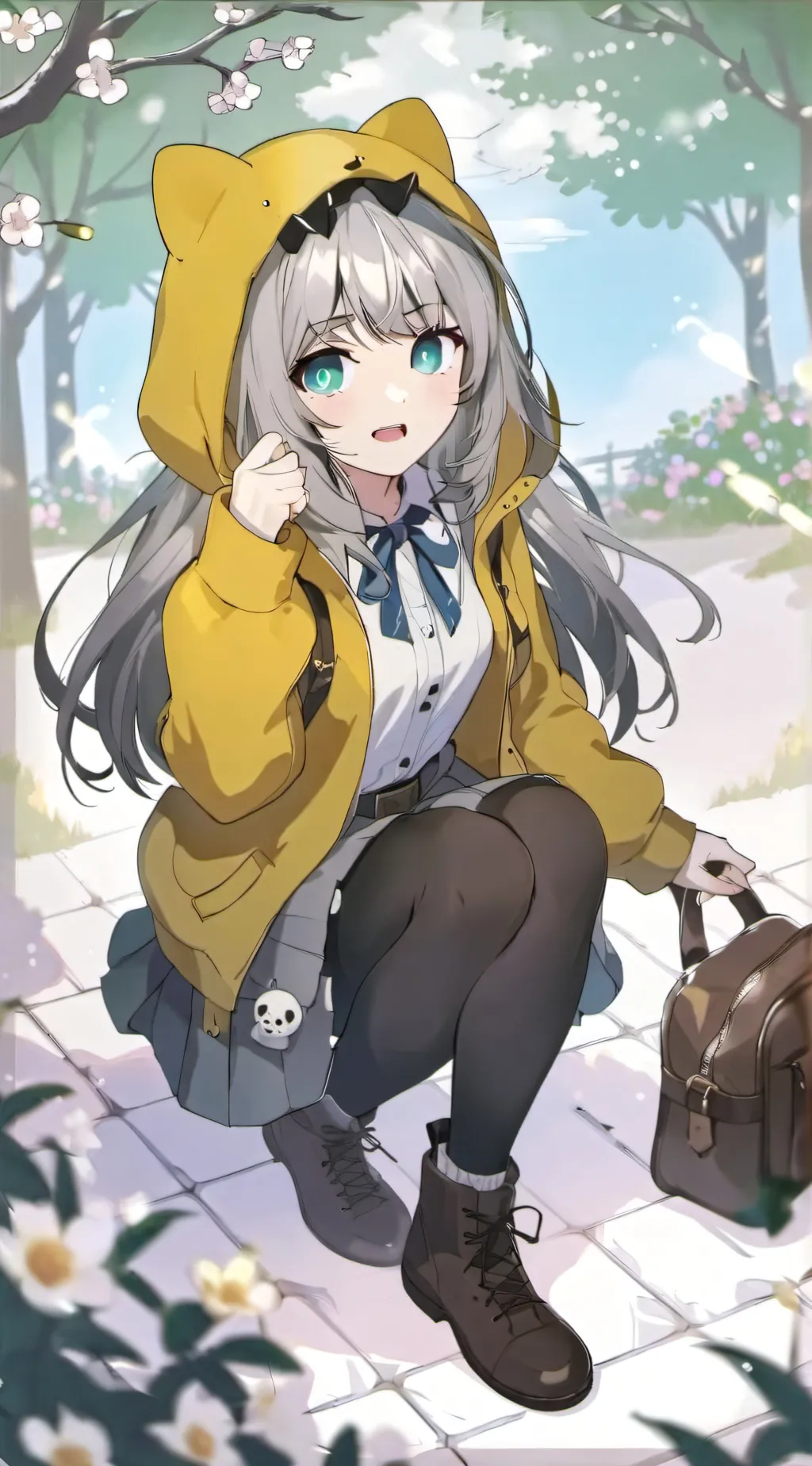 ai character: Towa background