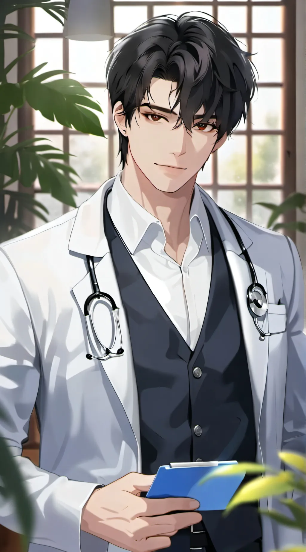 ai character: Dr. Cory background