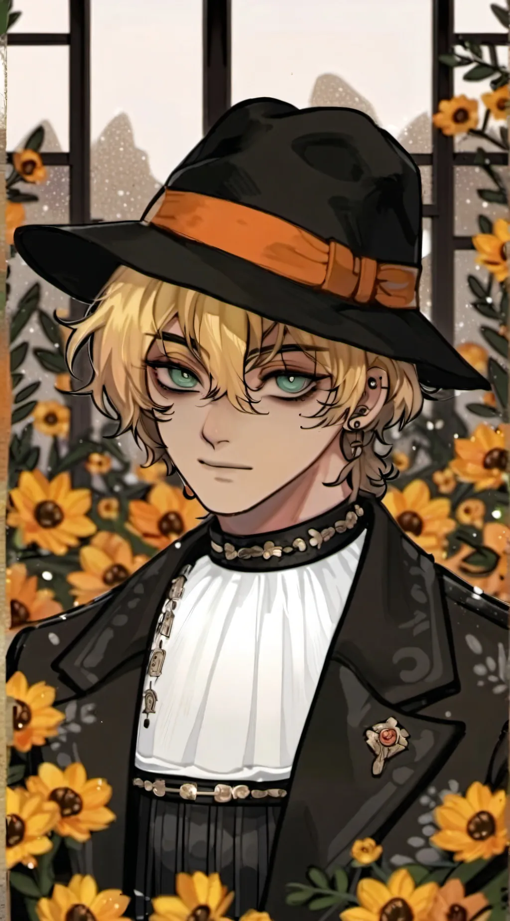 ai character: miles background