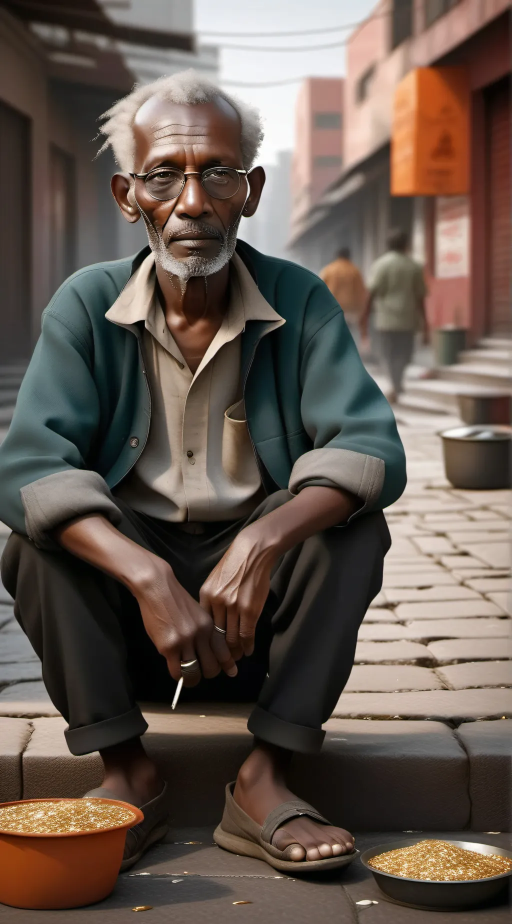 ai character: shafer gulala background