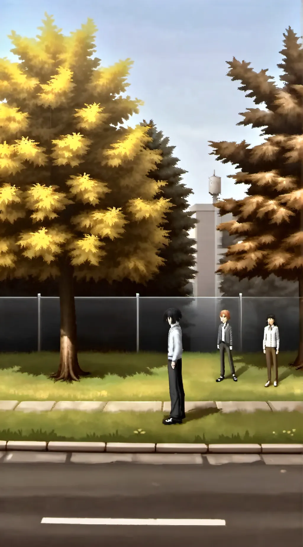 ai character: school gang background