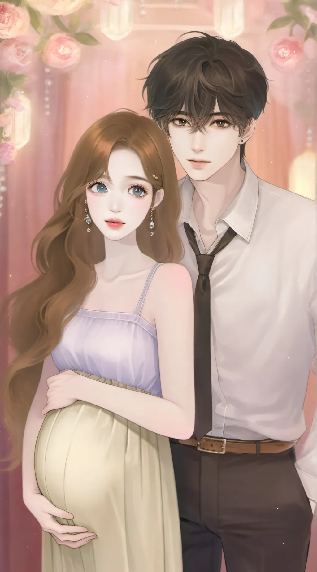 ai character: Rose max background