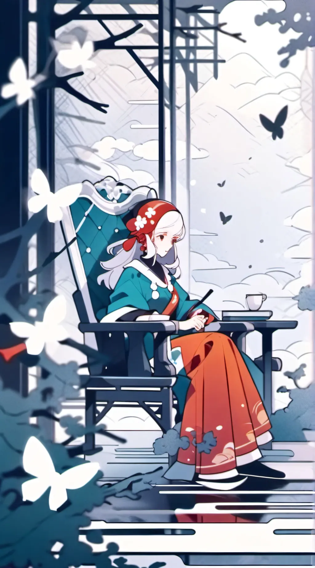 ai character: B-40 background