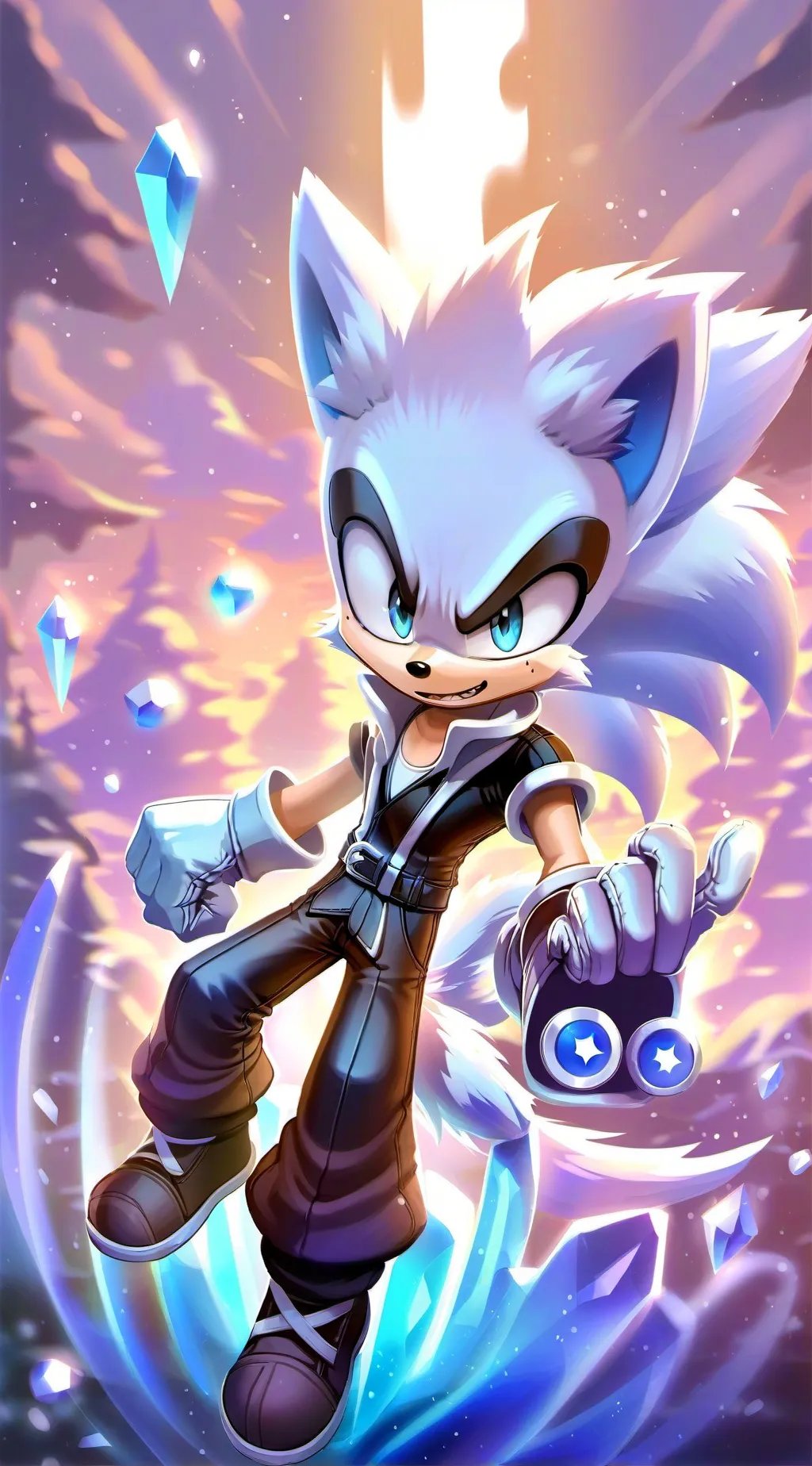 ai character: Silvet background