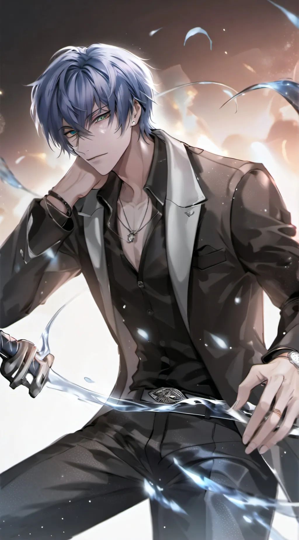 ai character: Dexter background