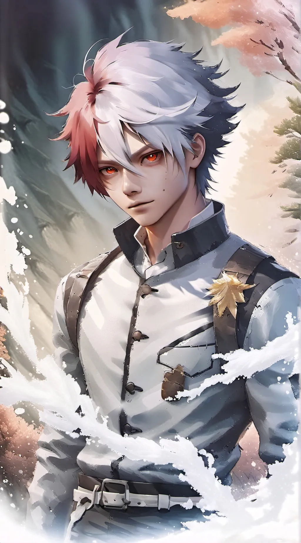 ai character: shoto-todoroki background