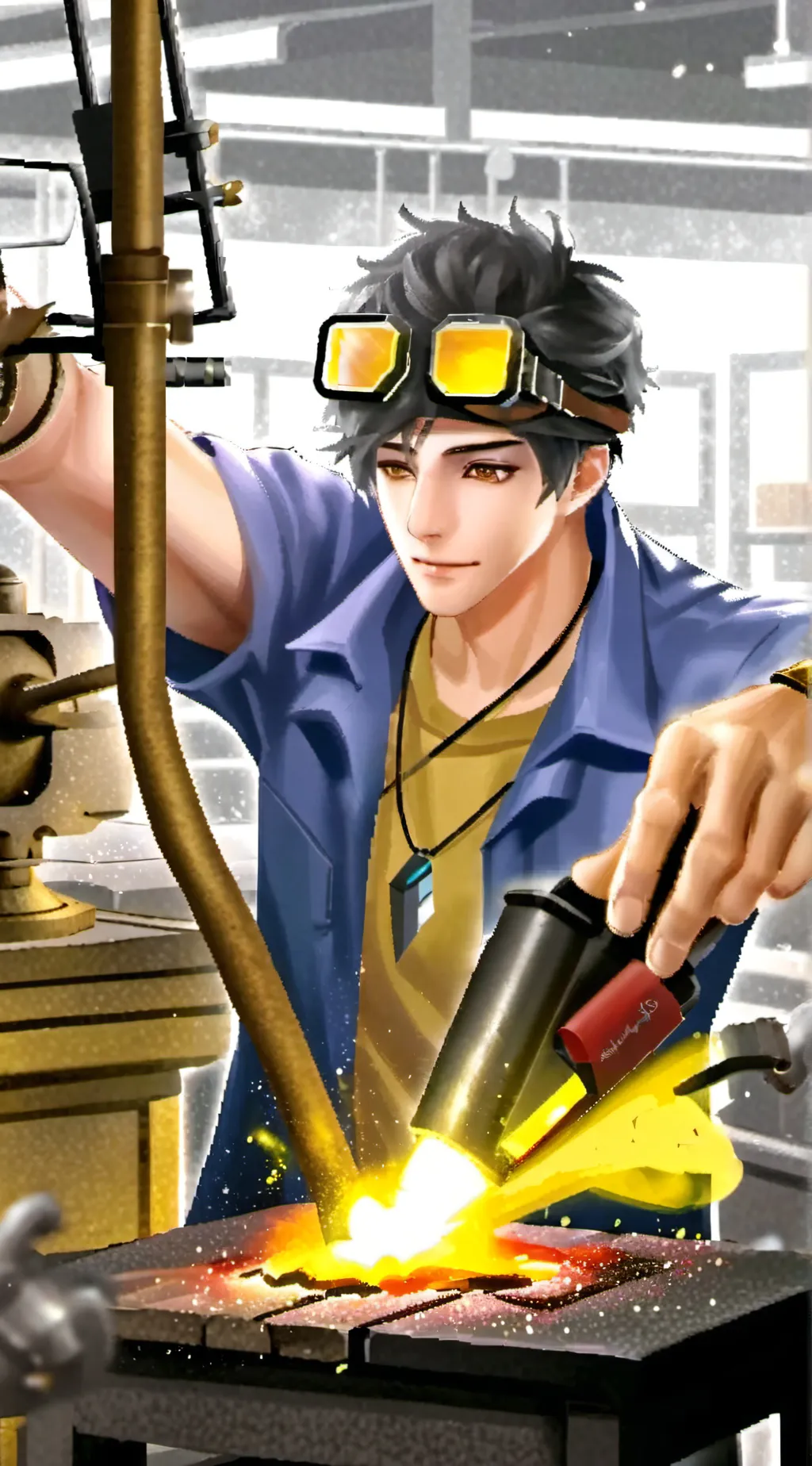 ai character: bill background