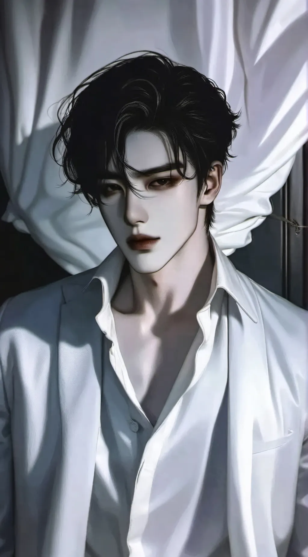 ai character: Dante santo  background