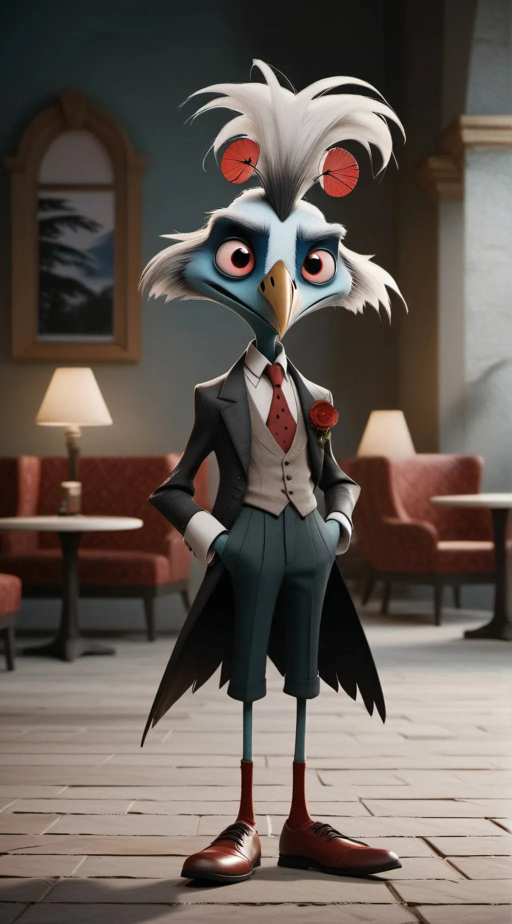 ai character: hh background