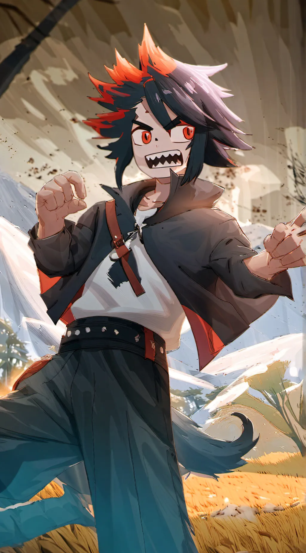 ai character: The Horror gamep.1 background