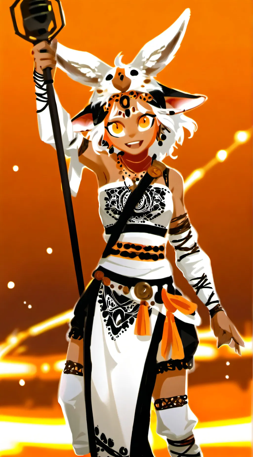 ai character: Therian!! FRIEND background