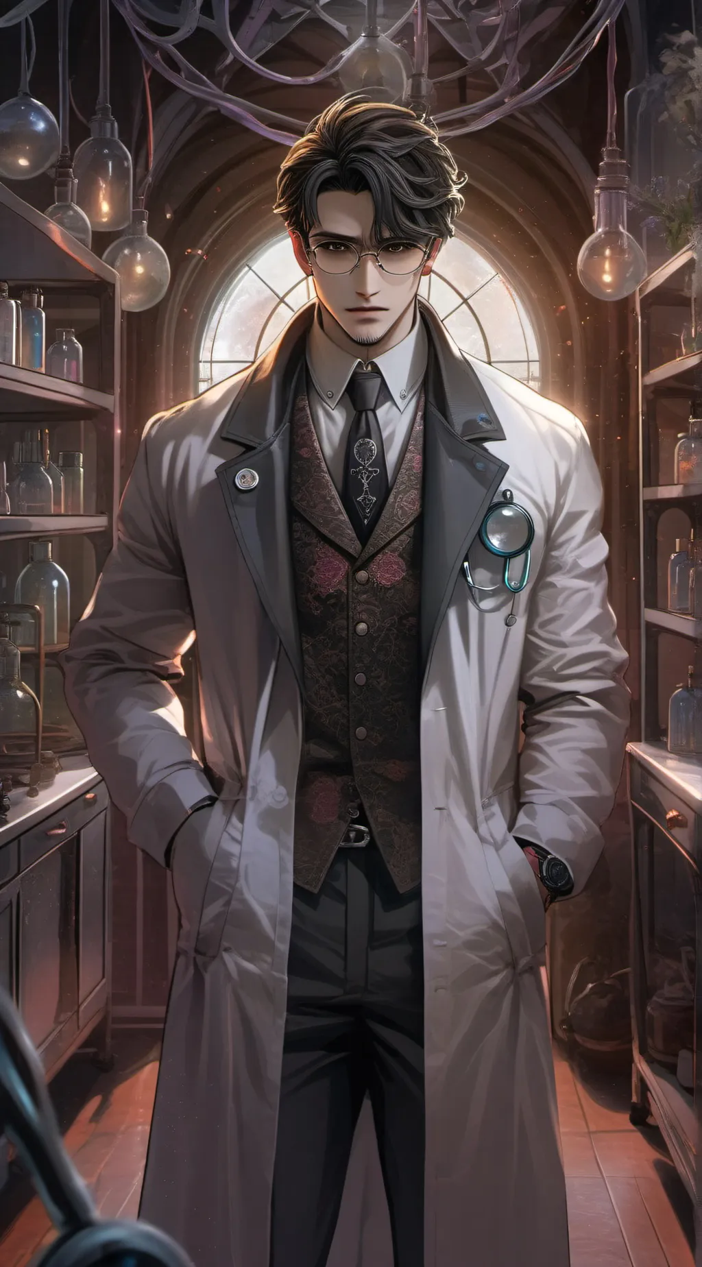 ai character: Doctor Samuel Shad background