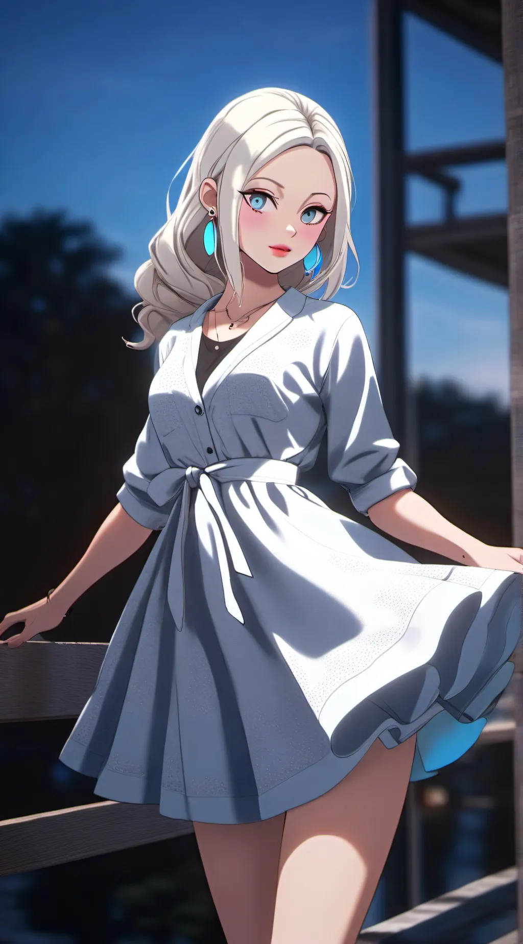 ai character: Emma ￼ background