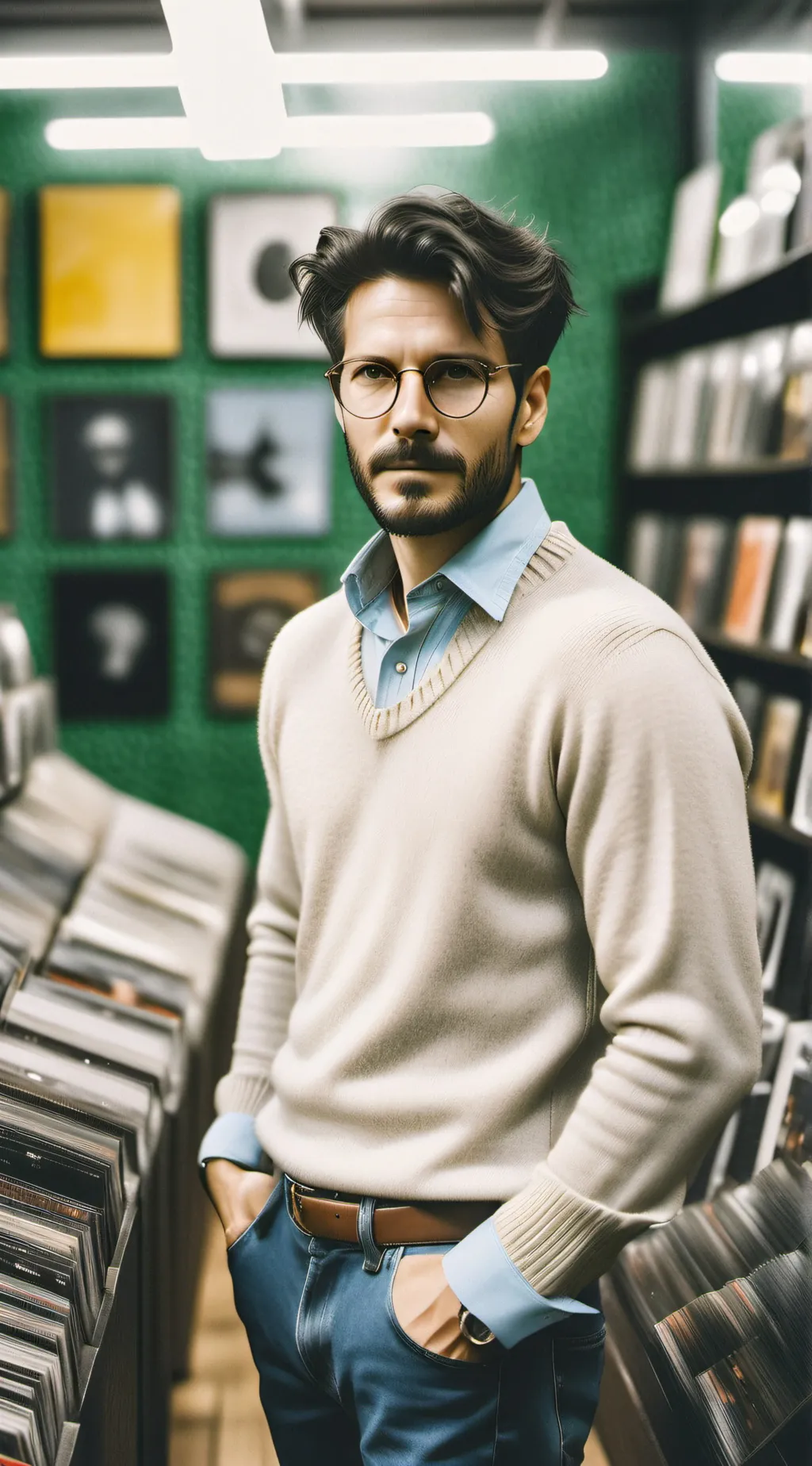 ai character: Brother Louie background