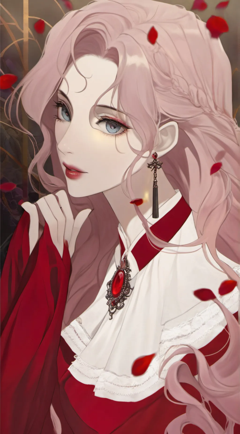 ai character: eye background