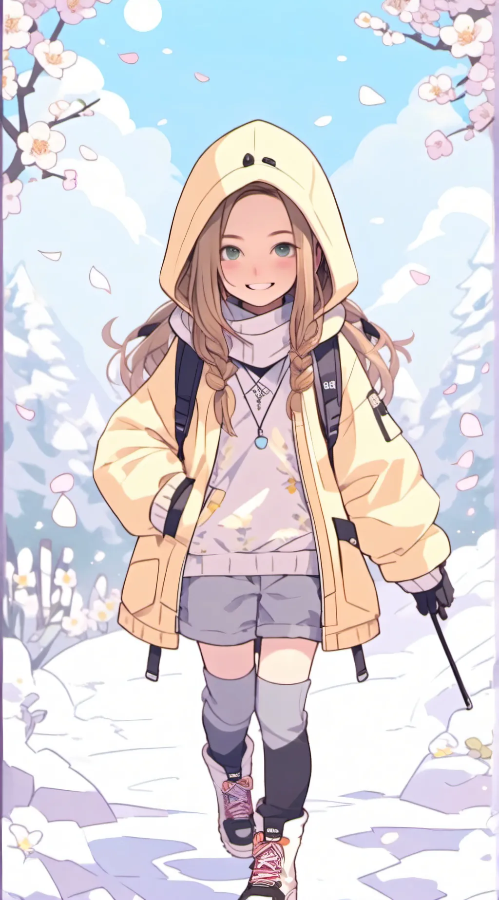 ai character: Salish matter background