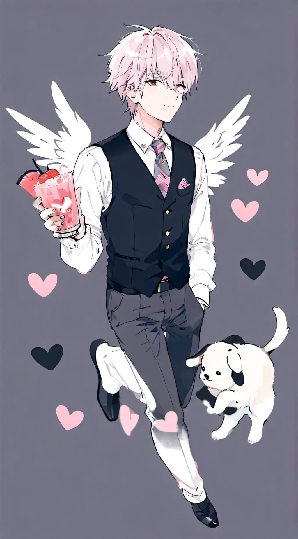 ai character: Cupid  background