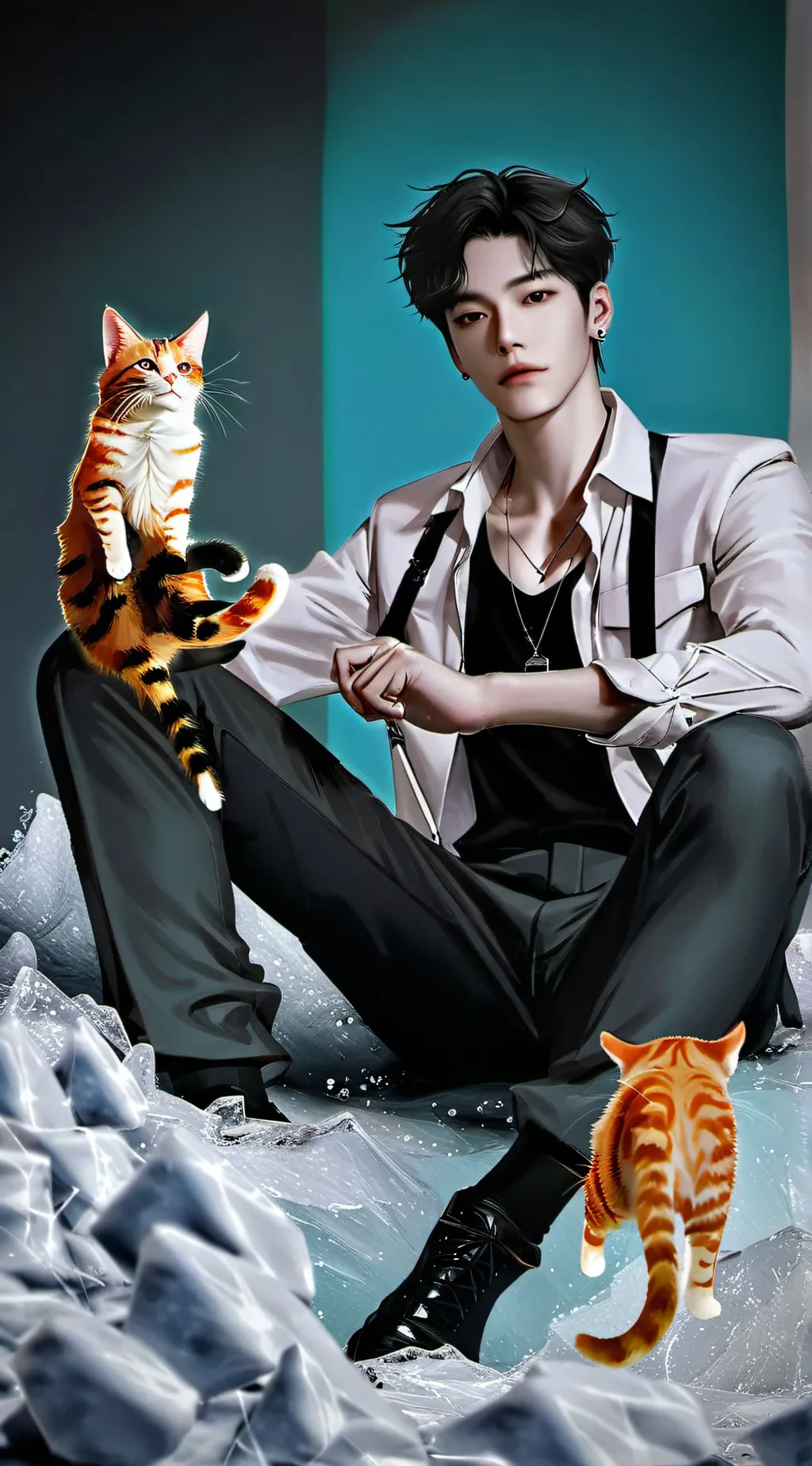 ai character: ❄️James🌊 background