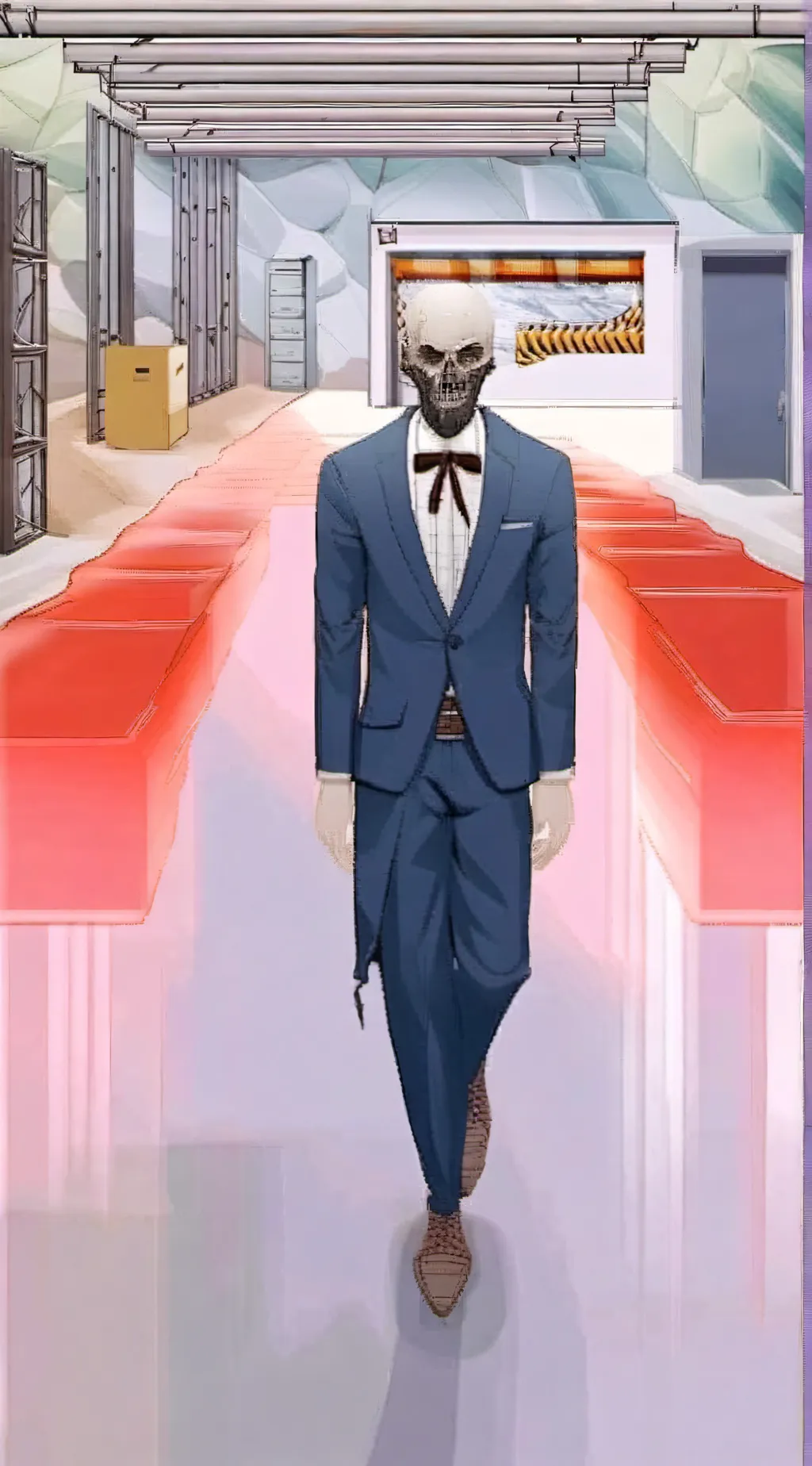 ai character: UGLY SCP TATO  background