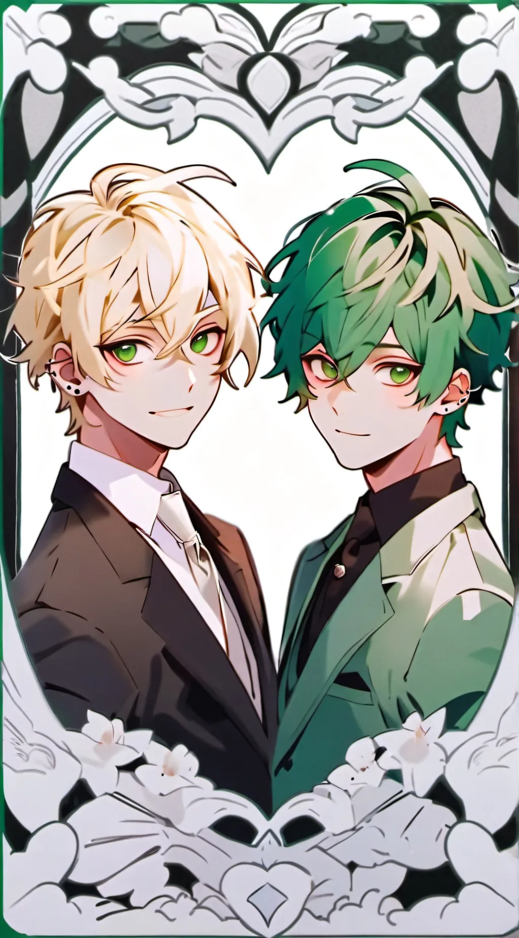 ai character: Bakudeku background