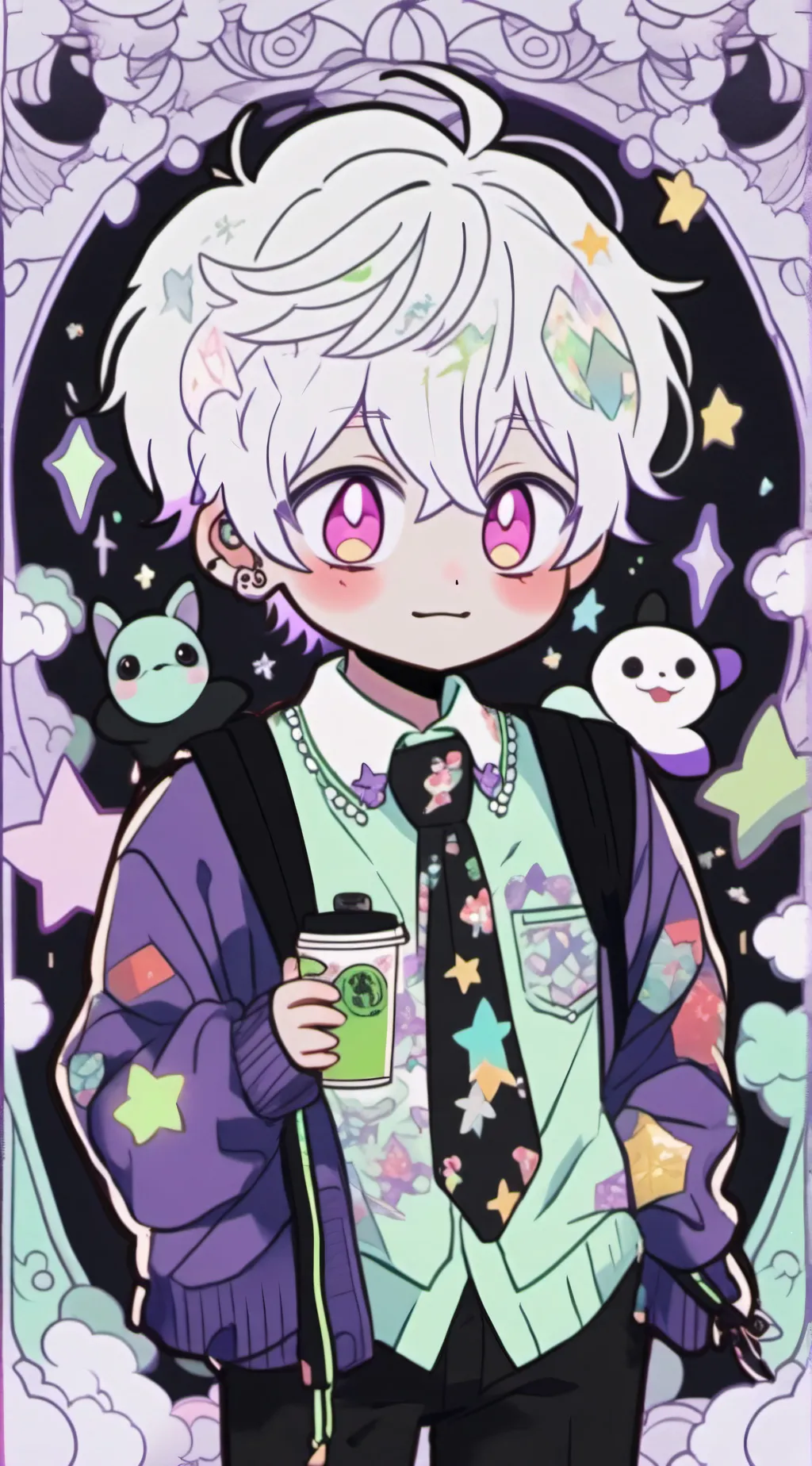 ai character: collector background