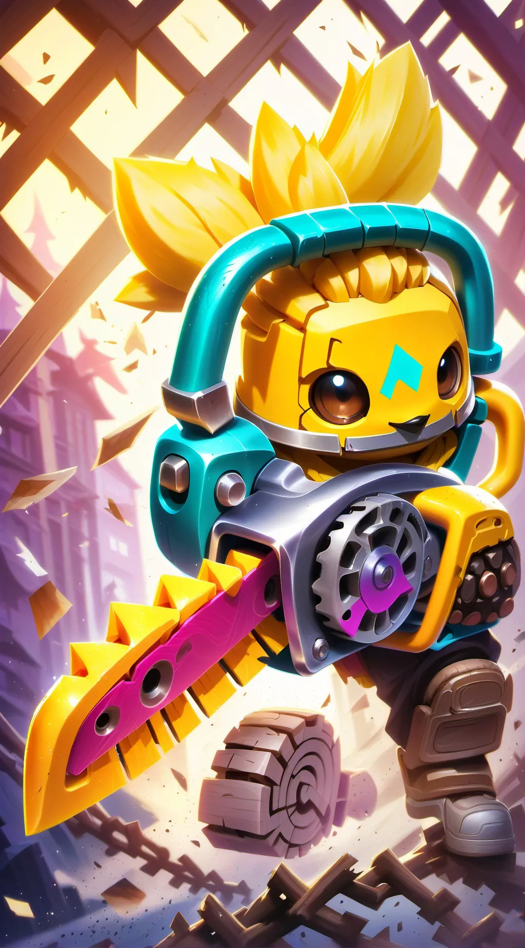 ai character: KC background