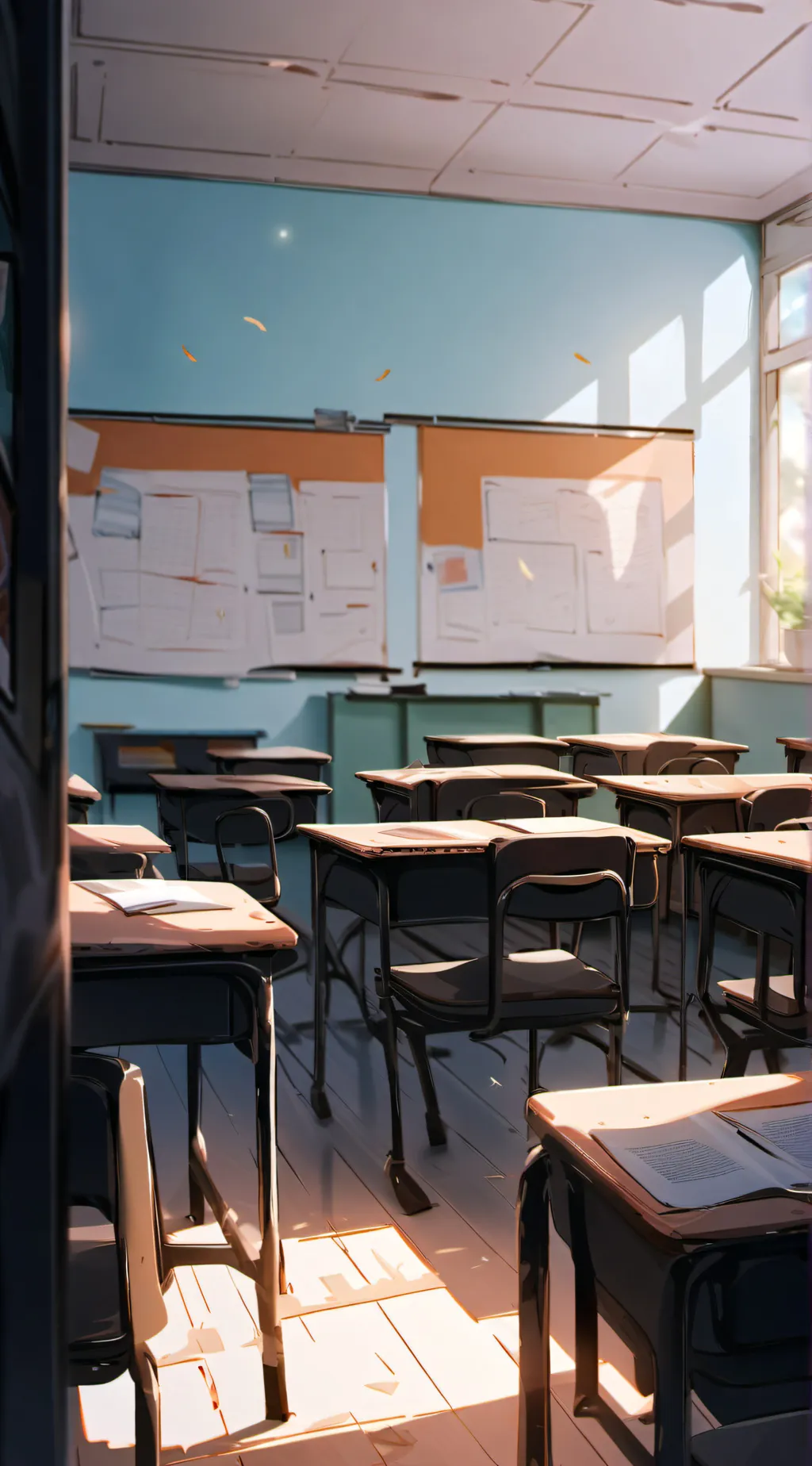 ai character: dating Sim  background