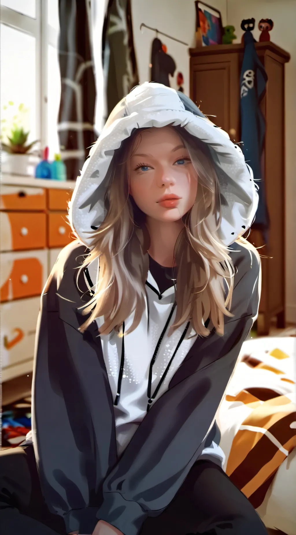 ai character: Olivia  background